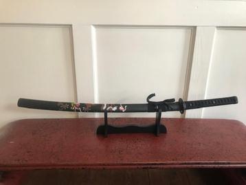 fraai Japans samoerai zwaard-katana, drakenmotief beschikbaar voor biedingen