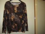 Shirt, 44, bruin met patroon, Kleding | Dames, Bruin, Maat 42/44 (L), Ophalen of Verzenden, Zo goed als nieuw