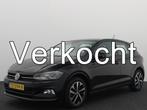 Volkswagen Polo 1.0 TSI Beats NAVI / CARPLAY / ACC / BLUETOO, Voorwielaandrijving, 1045 kg, Leder en Stof, Zwart