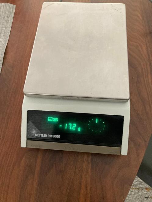 Metler PM 3000 weegschaal, Witgoed en Apparatuur, Weegschalen, Zo goed als nieuw, Digitaal, Personenweegschaal, Fijner dan 1 gram