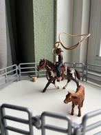 SCHLEICH - WESTERNSET, Verzamelen, Dierenverzamelingen, Ophalen of Verzenden, Zo goed als nieuw, Paard, Beeldje of Figuurtje