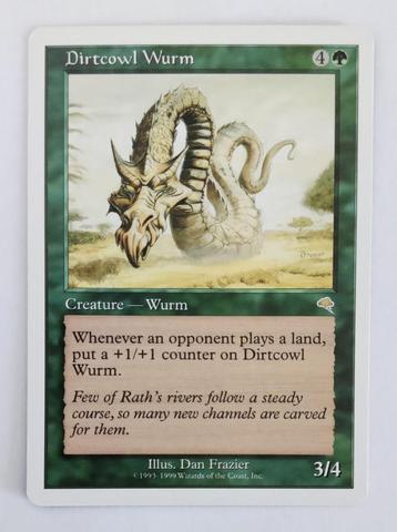 Dirtcowl Wurm Battle Royale MTG Near Mint beschikbaar voor biedingen