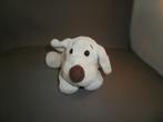 Evora hond/hondje crème en donkerbruine neus velours korrels, Kinderen en Baby's, Ophalen of Verzenden, Zo goed als nieuw, Hond