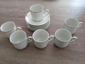Kopjes en Schotels - Set van 6 Feltmann Welden bavaria beschikbaar voor biedingen