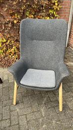 Ikea VEDBO Fauteuil met hoge rugleuning, Huis en Inrichting, Fauteuils, Ophalen, Hout, Zo goed als nieuw, 50 tot 75 cm