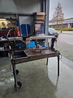 Tegelzaagtafel carat + 3 zaagbladen, Ophalen of Verzenden, Gebruikt, Overige typen