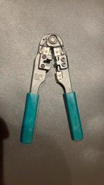 RJ-45 Cat stekker tang / RJ 45 netwerk krimptang, Ophalen of Verzenden, Gebruikt