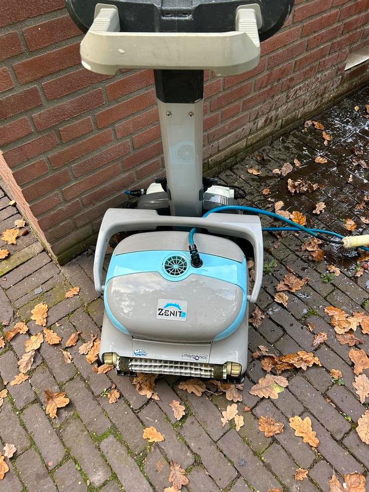 Zwembadpomp met zandfilter + stofzuiger - Krachtig! (€650,-), Tuin en Terras, Zwembad-toebehoren, Gebruikt, Ophalen