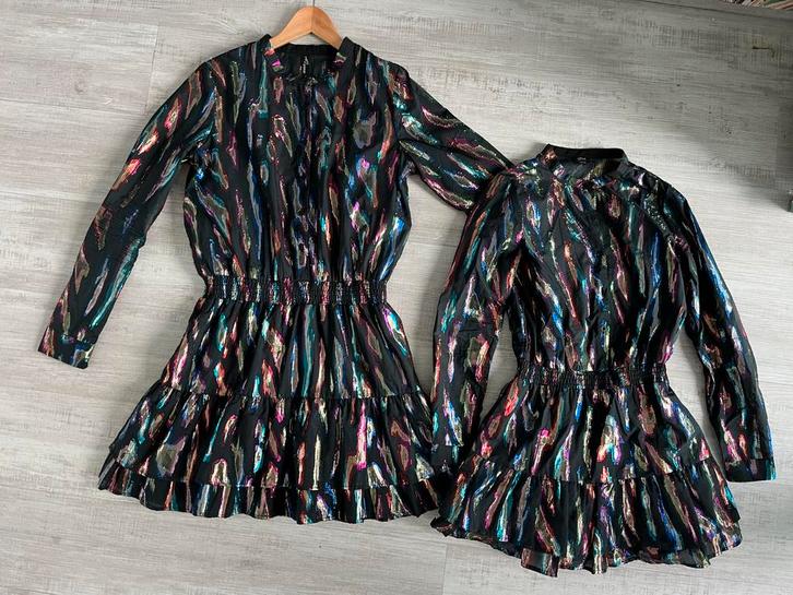 Moeder dochter Shoeby jurken, feestelijk, Kleding | Dames, Jurken, Zo goed als nieuw, Maat 38/40 (M), Zwart, Boven de knie, Ophalen of Verzenden