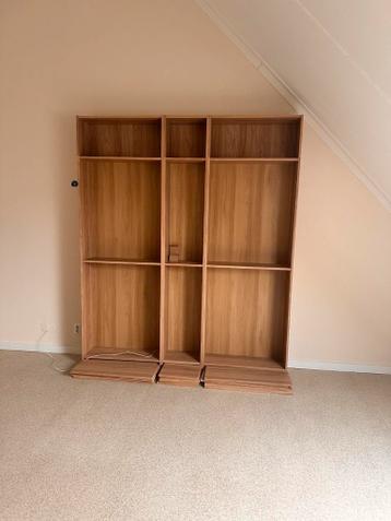 ❗❗❗ Ikea Billy Boekenkast met Opzetstukken Eiken Kleur ❗❗❗ - afbeelding 1