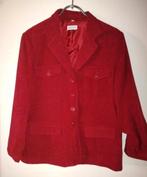 Mooi rood jasje , maat 46 , valt als 40/42, Ophalen of Verzenden, Maat 46/48 (XL) of groter, Rood