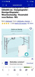 Inklapbare buffettafel / campingtafel, Ophalen of Verzenden, Zo goed als nieuw