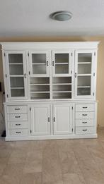 Witte grote Buffet/service kast, Huis en Inrichting, Kasten | Buffetkasten, Ophalen, Gebruikt, 200 cm of meer, 200 cm of meer