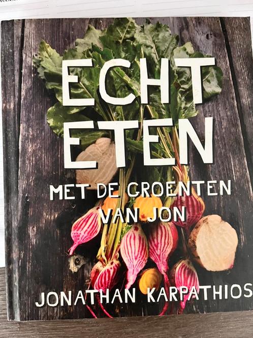 Jonathan Karpathios - Echt eten, Boeken, Kookboeken, Gelezen, Ophalen of Verzenden