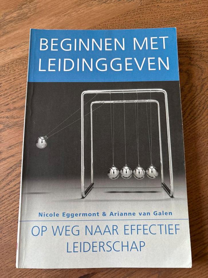Beginnen met Leidinggeven - Nicole Eggermont, Boeken, Advies, Hulp en Training, Zo goed als nieuw, Ophalen of Verzenden