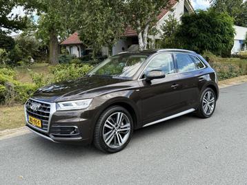 Audi Q5 2.0 TFSI quattro 252PK S-Line•Pano•Leder beschikbaar voor biedingen