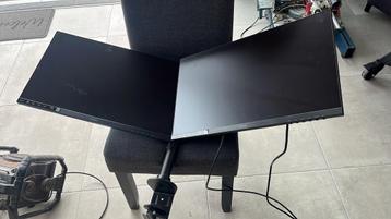 Iiyama Dual Monitor Setup - 24 inch Full HD beschikbaar voor biedingen