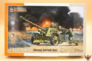 ROWASP | Special Armour 1/72 German 75mm PAK 40 Anti Tank Gu beschikbaar voor biedingen