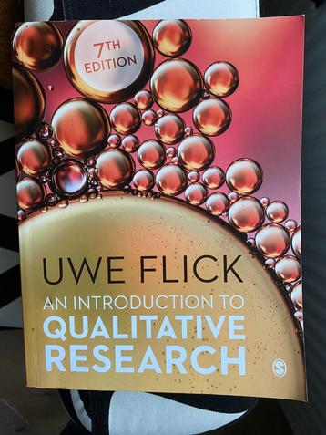 An introduction to qualitative research - Uwe Flick beschikbaar voor biedingen