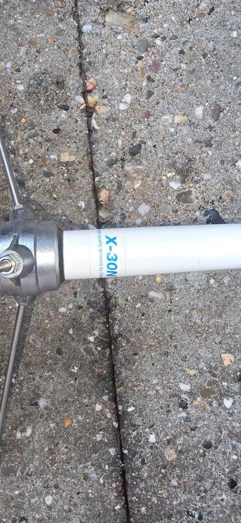 Diamond X30-N Antenne met 5m Mast en Muurbeugels - Compleet, Telecommunicatie, Antennes en Masten, Gebruikt, Antenne, Ophalen