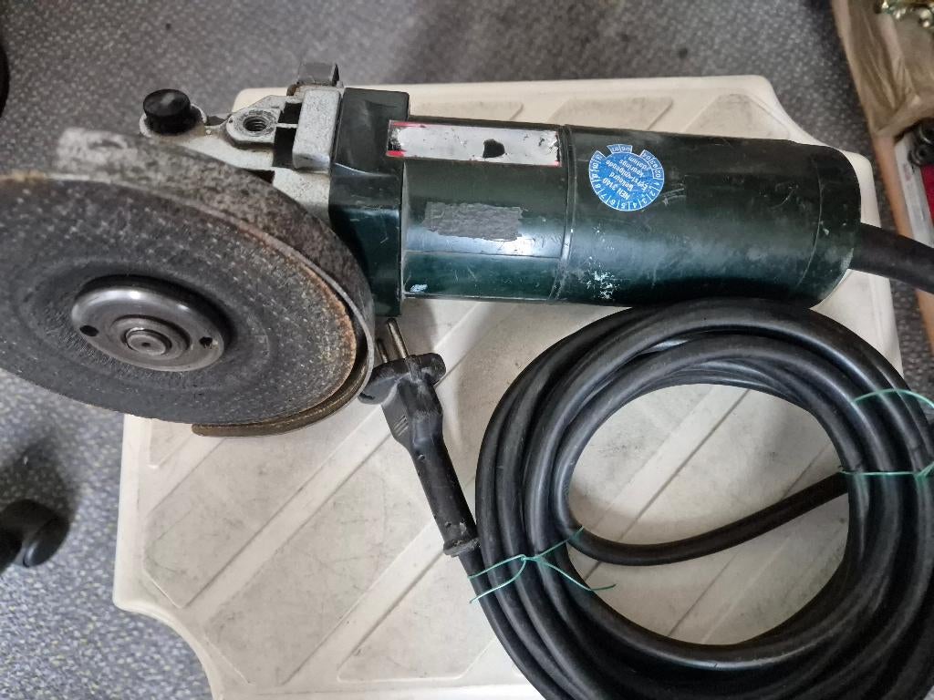 Metabo hackse schlijper 125 mm, Ophalen, Gebruikt