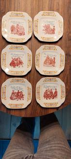 La Louviere gebaksbordjes, Ophalen of Verzenden, Zo goed als nieuw, Glas of Kopje