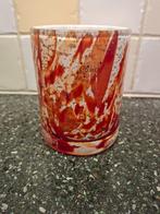 Fidrio Holland Rossa cylinder vaas, Ophalen of Verzenden, Overige kleuren, Glas, Minder dan 50 cm