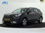 Kia Niro 1.6 GDi Hybrid DynamicLine Camera | Half-Leder | Cr, Auto's, Gebruikt, Leder en Stof, Zwart, Origineel Nederlands