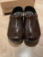 Sanita klompen bruin maat 41, Bruin, Zo goed als nieuw, Sandalen of Muiltjes, Ophalen of Verzenden