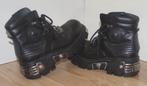 New Rock Reactor schoenen Maat 41 Gothic, Punk, Kinky, Zwart, Zo goed als nieuw, New Rock, Ophalen of Verzenden