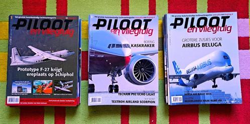 Piloot en Vliegtuig nog 3 jaargangen 2012, 2014 en 2015, Boeken, Tijdschriften en Kranten, Zo goed als nieuw, Overige typen, Ophalen