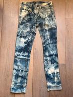 TIE&DYE Jeans Spijkerbroek W 27 L 32 Hippie Handgeverfd, Ophalen of Verzenden, Zo goed als nieuw, Blauw, W30 - W32 (confectie 38/40)