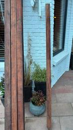 Houten palen met punt 7x7 cm - 2x 250cm, 1x 200cm, Ophalen, Palen, Nieuw, Hardhout