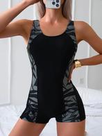 Badpak met pijpjes zwart grijs 38 40 42 44 46 zwempak sup, Kleding | Dames, Badmode en Zwemkleding, Ophalen of Verzenden, Nieuw