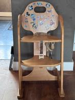 Tiamo Houten Kinderstoel - Meegroeistoel, Kinderen en Baby's, Kinderstoelen, Ophalen, Gebruikt, Meegroeistoel, Gordel(s)