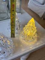 3 Mini Boompjes met Lichtjes - Sfeervolle Decoratie, Ophalen, Kunststof, Wit, Zo goed als nieuw