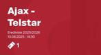 Ajax-telstar 1 ticket, Tickets en Kaartjes, Eén persoon