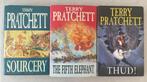3x Terry Pratchett (EN) Gebonden met Stofomslag, Boeken, Fantasy, Ophalen of Verzenden, Gelezen, Terry Pratchett