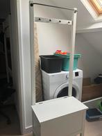 Ikea Hemnes kapstok met opbergbank, Huis en Inrichting, Ophalen, Zo goed als nieuw, Hout, Wandkapstok
