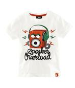 H&M t-shirt polo shirt gebroken wit Speaker Overload 110-116, H&M, Nieuw, Ophalen of Verzenden, Shirt of Longsleeve