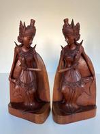 Balinese boekensteunen, gewicht 1060 gr, no keris kris, Ophalen of Verzenden