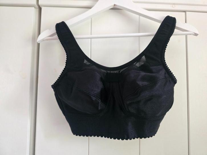 Miss Mary Cotton Simplex Activiteits BH zwart 75D, Kleding | Dames, Ondergoed en Lingerie, BH, Zwart, Verzenden