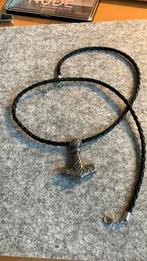 Ketting Thors hamer nieuw TEAB, Nieuw, Ophalen of Verzenden, Zilver, Overige materialen