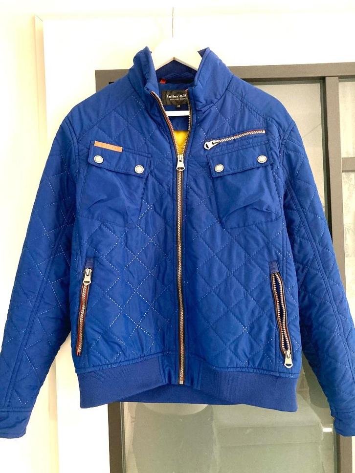 Sportief heren jack jas mt 48 Tailor & Son, Kleding | Heren, Jassen | Winter, Nieuw, Blauw, Ophalen of Verzenden