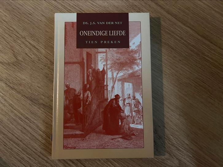 J.S. van der Net - Oneindige liefde, Boeken, Godsdienst en Theologie, Zo goed als nieuw, Ophalen of Verzenden