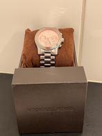 Michael Kors Runway MK-5198 Silver Pink, Overige merken, Staal, Gebruikt, Staal