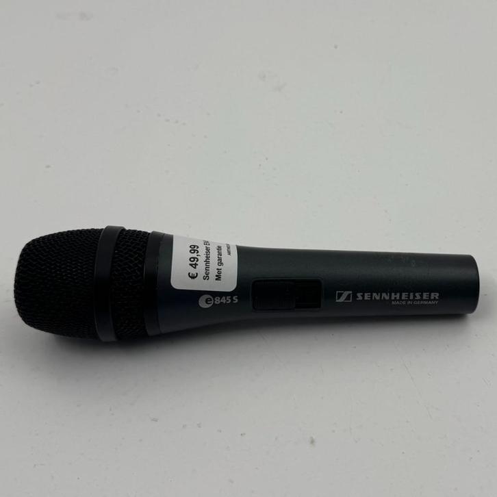 Sennheiser E845S Microfoon | Met garantie, Muziek en Instrumenten, Microfoons, Zo goed als nieuw, Zangmicrofoon, Ophalen of Verzenden