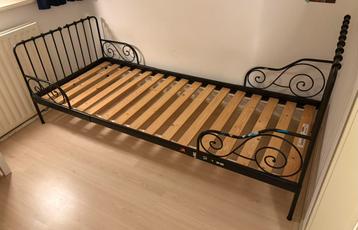 Ikea Minnen meegroeibed 80x200 Zwart - afbeelding 2