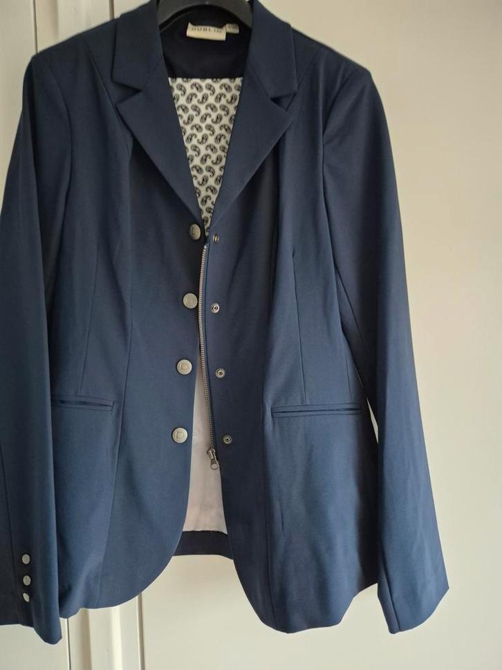 Mooi getailleerd, aangesloten paardrijwedstrijd jasje maat s, Dieren en Toebehoren, Paardrijkleding, Gebruikt, Dames, Bovenkleding