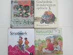 Oude basisschoolboeken verkeer aardrijkskunde en natuur., Ophalen of Verzenden, Gelezen, Non-fictie
